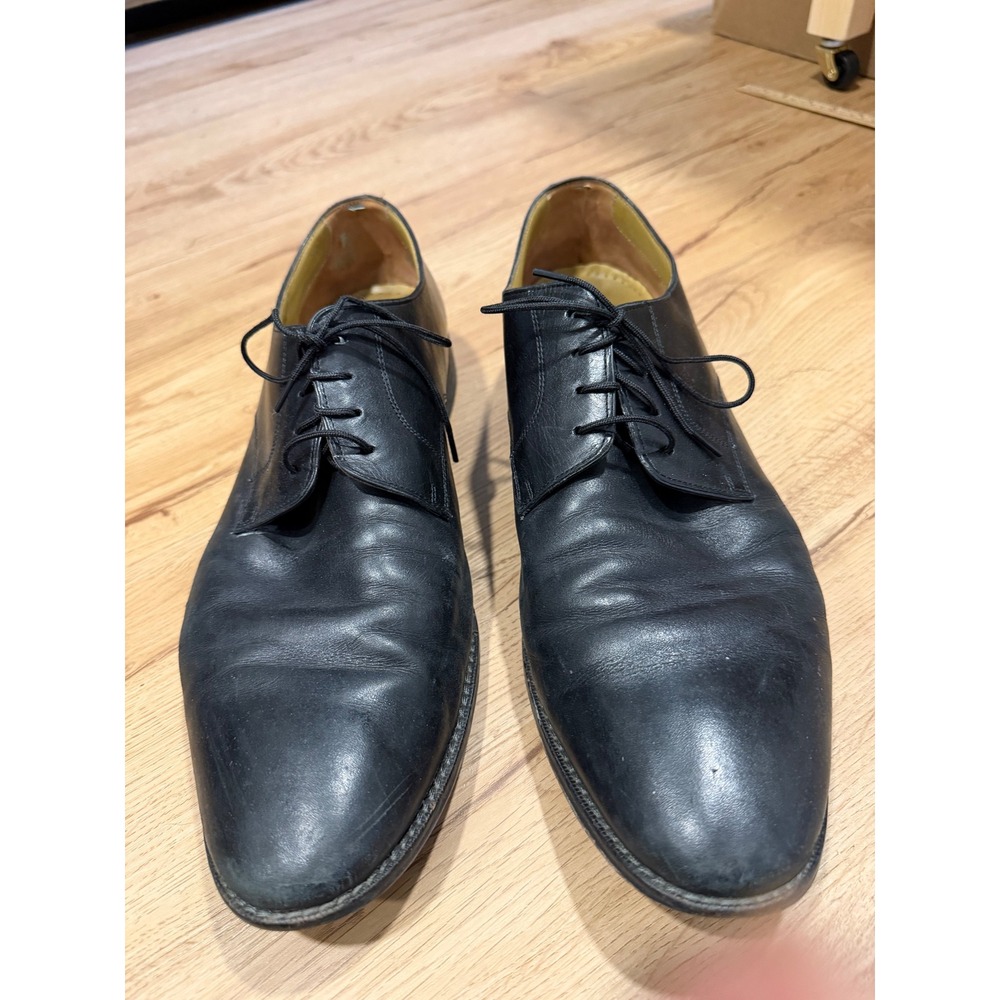 Cole Haan Grand OS Mens Black Leather Derby Dress Shoes Size 13 M 103